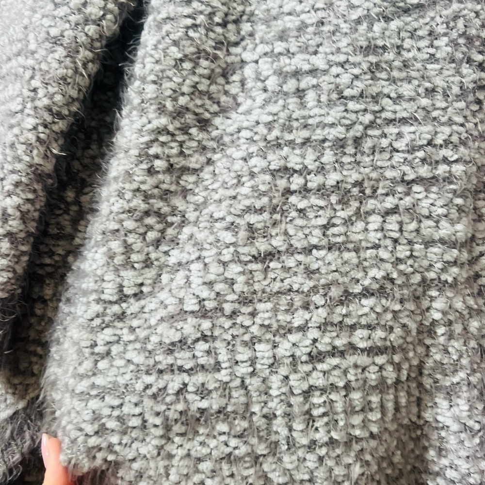 Cozy Gray Women's Sweater by New Direction size large - Picture 2 of 4